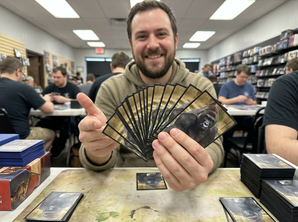 Carolina Card Co custom TCG playmats, sleeves, deck boxes and slab cards